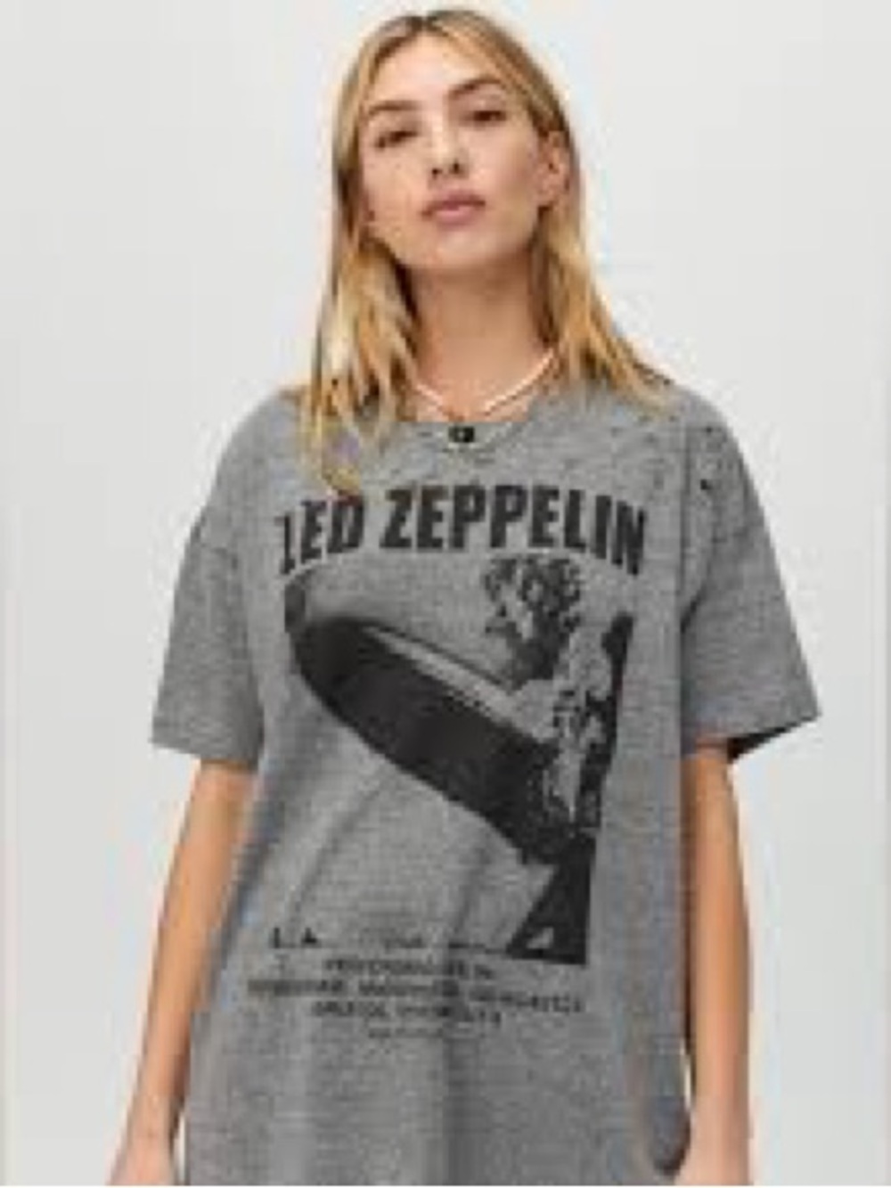 Daydreamer Gray Led Zeppelin Graphic Tee